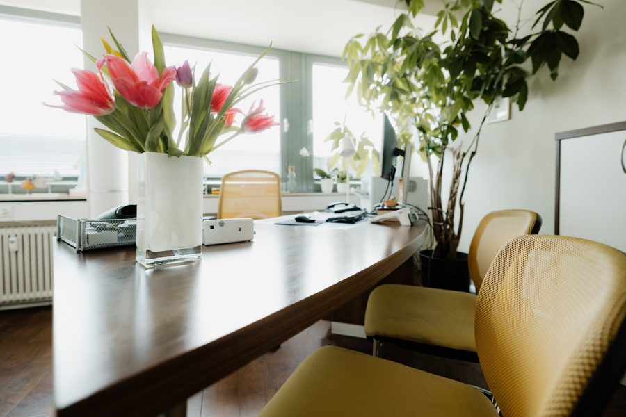Sprechzimmer der Praxis