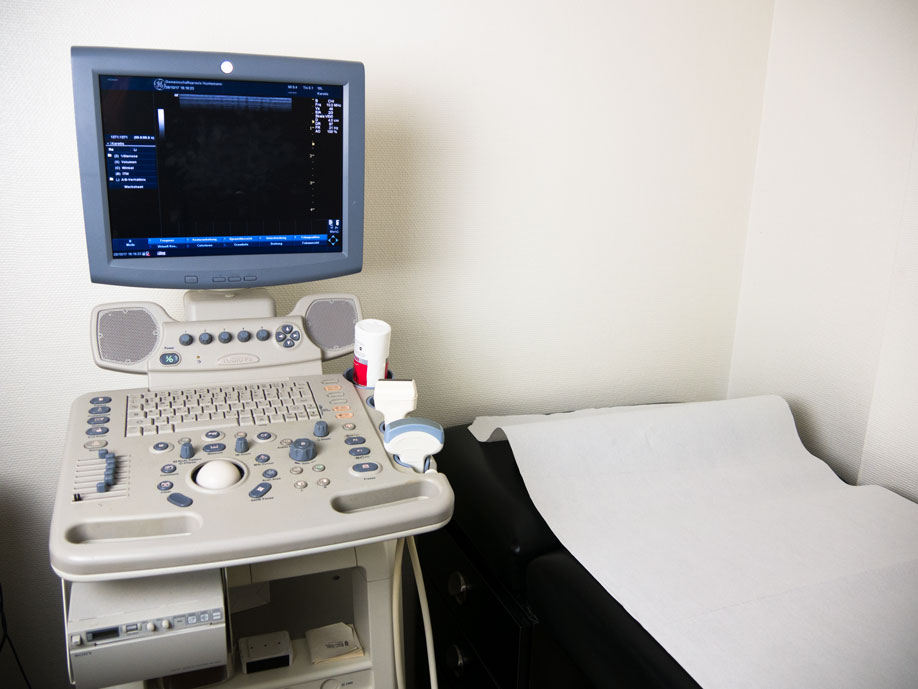 Das ist das Ultraschall ( Sonographie) Gerät der Praxis Huntemann, Lüdenscheid